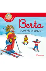 Berta aprende a esquiar