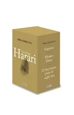 Estuche Yuval Harari (Sapiens, Homo Deus y 21 lecciones para el siglo XXI)