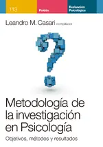Metodología de la investigación en psicología